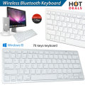 NEW Slim Wireless Bluetooth Keyboard For iMac iPad Android Phone Tablet PC