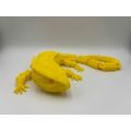 Articulated Red-eyed crocodile skink - 3d Printed 38cm (Yellow)
