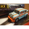 Scalextric SCX FIAT 600 1000 ABARTH GULF TEAM N 129 61190  Rare low price New 1/32 slot car