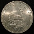 1962 Republic of South Africa  Silver 50 Cents