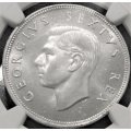 1952 Union of South Africa 2-1/2 Shillings NGC graded MS65