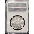 1952 Union of South Africa 2-1/2 Shillings NGC graded MS65