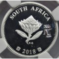 2018 2.5C SOUTH AFRICAN INVENTIONS-COMPUTED TOMOGRAPHY-FLYPRESS  DURBAN SHOW NGC PF68 ULTRA CAMEO