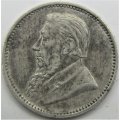 1892 ZAR 3 pence-LOW MINTAGE 24000