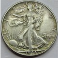 1944 United States of America Walking Liberty Half Dollar