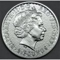 2015  Britannia 2 Pounds  1 OZ 999 Fine Silver Proof