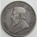1894 ZAR 2 1/2  Shillings