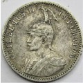 1901 German East Africa 1/2 Rupie