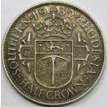 1934 Southern Rhodesia Half Crown