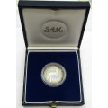 1989 Proof Silver Rand encapsulated and still sealed as issued in  original SAM box-Spectacular tone