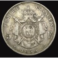 1856 France 5 Francs