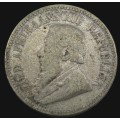 1893 ZAR 2 1/2 Shillings