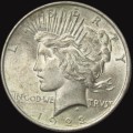 1922 United States of America peace Dollar-UNC
