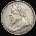 1896 ZAR  6 Pence
