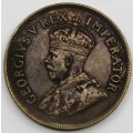 1924 Union of South Africa   Half  Penny