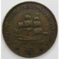 1932 Union of South Africa   Half Penny