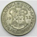 1933 Union of South Africa 2 Shillings