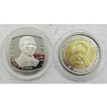 The Nelson Mandela Commemorative R5 coin set