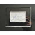 Rugby Frame Signed by Kobus Wiese