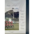 Cricket Frame Signed by the full England T20 Touring Team 2021/22