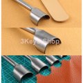 10 leather craft tools 5-50mm1/2 semi-circle chopping