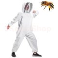 Professional Large Body Beekeeping Bee Keeping Suit Anti Bee Suit Beekeeping Clothing Protective Whi