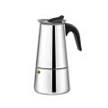 Steel Stove Top Espresso Coffee Maker - 4 Cups