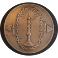 1938 Voortrekker Centenary: Burning Candle, Silver Medallion
