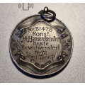 Sterling Silver South African Police Medallion