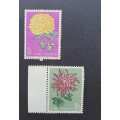 1961 China Peoples Rep. Flowers - Chrysanthemums Full set (Unused/ Mint)