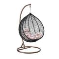 Patio hanging egg swing chair