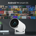 Latest Smart Android UHD Portable Projector + Built-in WIFI media streaming