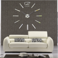 Modern DIY Large  3D Wall Clock (Home Decor)