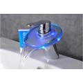 Nevenoe LED Glass Bathroom Tap Faucet Mixer