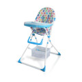 Feeding Baby High Chair (Three Position Adjustable Footrest) Blue, Green and Orange Available