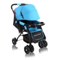 Baby Stroller Pram with Lift Up Foot Rest and Multi-position Reclining Backrest - Large