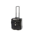 Hazlo PU Leather Trolley-Rolling Briefcase Laptop Cabin Travel Bag  (Black and Brown Available)
