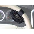 Car Steering Wheel HandsFree Car Kit w/ Speaker Charger and Bluetooth [Second hand]