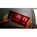 Large Display Digital LED Clock [Second Hand]