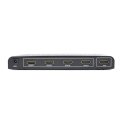 1x4 Full HD 4 Ports HDMI Splitter Signal Distributor 1 in 4 Out with 1080P 3D Compatibility