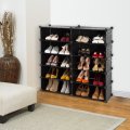 10 Compartment Cubical Shoe Storage Rack Organizer Holder (Second hand) Please read