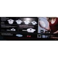 Mafy Salina 16 Pcs Mushroom Edge Stainless Steel Cookware Set - 7 Layer Capsuled Bottom & Thermostat