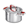 5 Piece Stainless Steel Cookware Pot set with Aluminium Core (Triple-Ply)  [Please Read Listing]