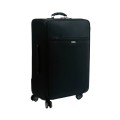2 Piece PU Leather Trolley Luggage Bag Set - Black [Second hand] PLEASE READ
