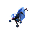 Baby Stroller Pram with Multi-position Reclining Backrest - Blue [Second hand]
