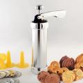 Stainless Steel Cookie Pasta Kitchen Press With 20 Mold Discs - Second hand