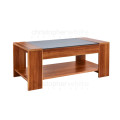 Wooden Coffee Table (Light Walnut) [ Second hand ]