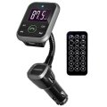 Nevenoe Bluetooth Handsfree Car Kit with FM MP3 transmitter, Charger function and Remote