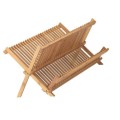 Natural Bamboo Dish Drying Rack Holder - 2 Tier