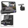 Nevenoe HD Car Dash Camera with 3 Way Camera - Front and rear camera with Reverse Backup Camera